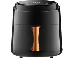 Jemaison® Airfryer 8 liter - Touchscreen - Heteluchtfriteuse - Bakken zonder olie - Airfryers - Airfryer xxl - Zwart - 33x33x31 cm