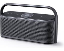 soundcore by Anker Motion X600 Draadloze Bluetooth Speaker – 50W Geluidsvermogen – Immersive Spatial Audio – 5 Drivers en 5 Versterkers – 12 Uur Speeltijd – IPX7 Waterdicht – USB-C Opladen – Zwart
