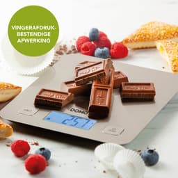 DOMO DO9239W Digitale keukenweegschaal - Weegbereik 5 kg - Wit — thumbnail 4