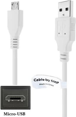 OneOne 3,2m Micro USB kabel. Extra sterke laadkabel. Stevig oplaadkabel snoer past op Ultimate Ears Blast, Boom 1, Boom 2, Boom 3, Megablast, Megaboom, Megaboom 3, Roll 1, Roll 2, Wonderboom 1 & 2 — thumbnail 1