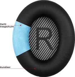 Set Oorkussens voor Bose Koptelefoon – Bose Quietcomfort 35 ii Oorkussen – QC2/QC15/QC25/QC35/Soundtrue/Soundlink Around-Ear ii – AE2 — thumbnail 2