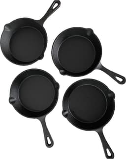 Keij Kamado Gietijzeren pan set 4 stuks — thumbnail 3
