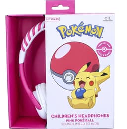 Pokémon Pink - kinder koptelefoon - volumebegrenzing - verstelbaar - comfortabel — thumbnail 3