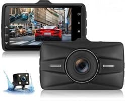 TechU™ Dashcam Dual Camera – M21 Pro – Dashboardcamera – 3 inch Full HD IPS Scherm – Nachtvisie – Looprecording – Bewegingssensor – G-sensor – Parkeermonitor – Incl. Achteruitrijcamera - voor auto