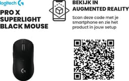 Logitech G Pro X Superlight - Draadloze Esports Gaming Muis - Zwart — thumbnail 22