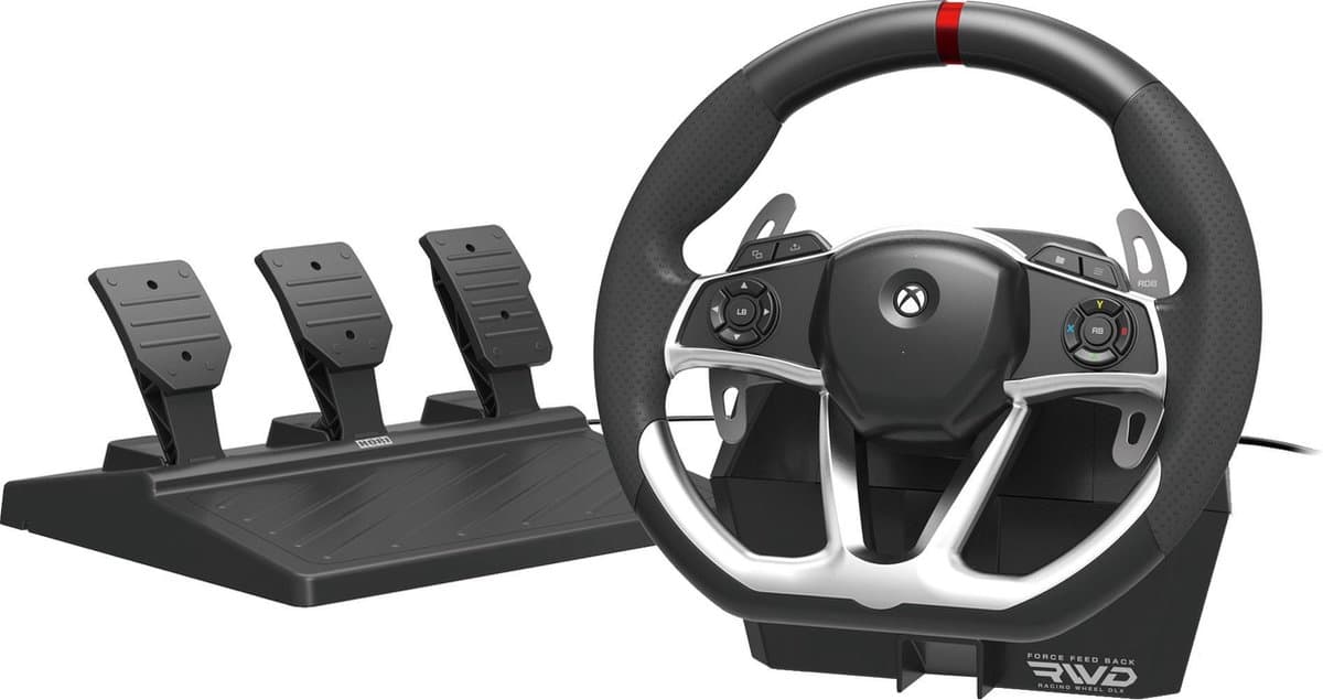 HORI - Force Feedback DLX - Racestuur ontworpen voor Xbox Series X|S - Officieel gelicentieerd door Microsoft — afbeelding 1
