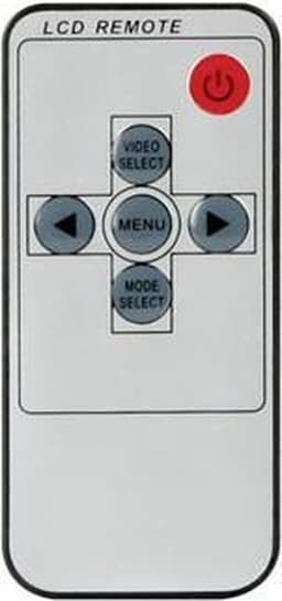 Velleman 7" DIGITALE TFT-LCD MONITOR MET AFSTANDSBEDIENING - 16:9 / 4:3 — thumbnail 2