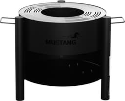 Mustang Outdoor tuinhaard barbecue Oakdale - Tuinhaard Barbecue - Barbecue - Zwart - 35.8 kg - Grilloppervlak diameter 60 cm — thumbnail 5