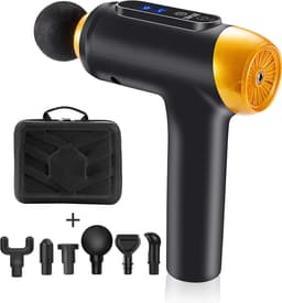 Osisiyo QC05 - Massage gun - 6 opzetstukken - case - massage — thumbnail 1