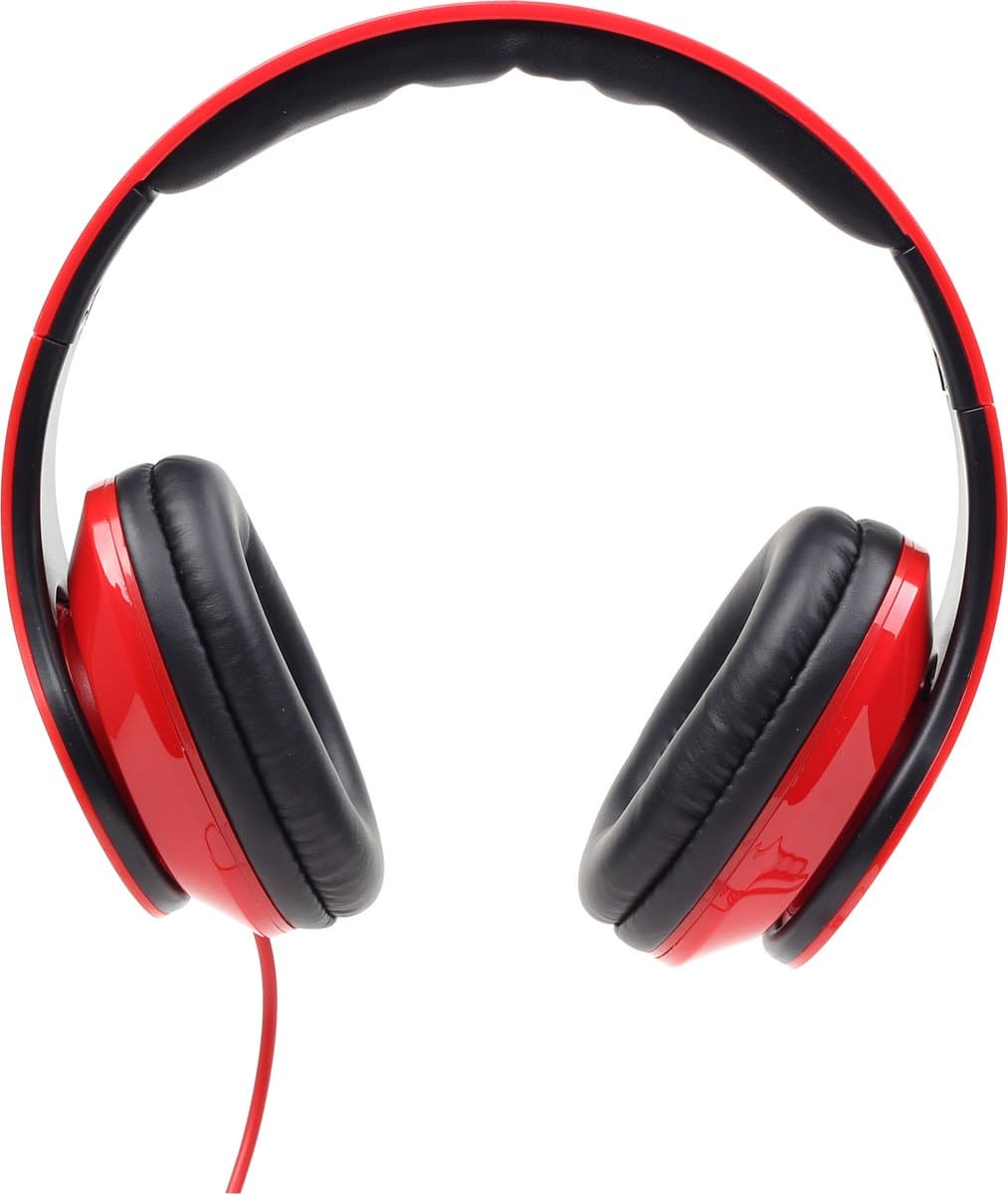 Koptelefoon Gembird STEREO DETROIT einklappbar Rot — afbeelding 1