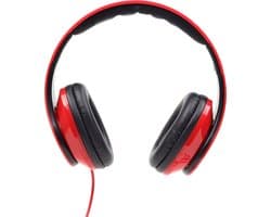 Koptelefoon Gembird STEREO DETROIT einklappbar Rot