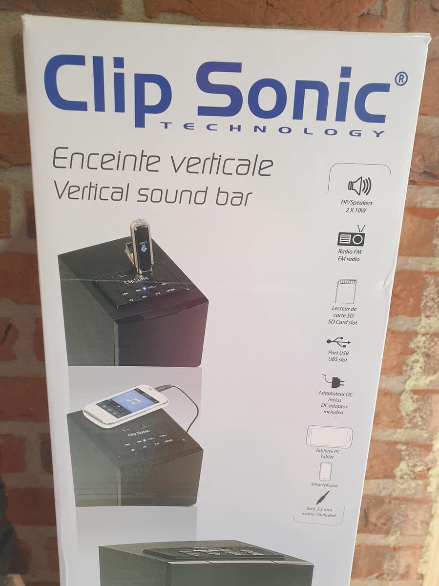 Clip sonic vertical soundbar — afbeelding 1