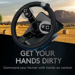 Logitech G Saitek - Farming Simulator Controller - Heavy Equipment bundel - Geschikt voor PC & Mac - Zwart — thumbnail 5