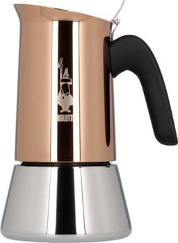 Bialetti Venus 6 Kops Koper – RVS Espressopot – 270 ml – Geschikt voor Inductie – Italiaans Design — thumbnail 1