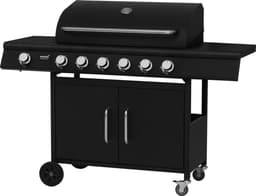 Mustang Gas Grill Clarksville Met 7 Branders Zwart — thumbnail 1