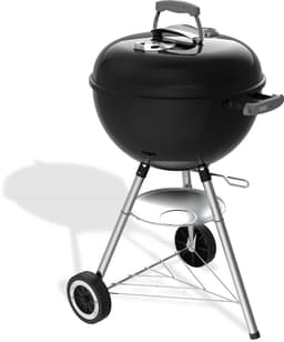 Weber Original Kettle - Ø 47 cm Grillrooster - Houtskoolbarbecue - Zwart - Asopvangschaal - 2 Duurzame, weerbestendige wielen - One-Touch Reinigingssysteem - Dekselthermometer - 2 Gereedschapshaken - Kras- en roestbestendig — thumbnail 3