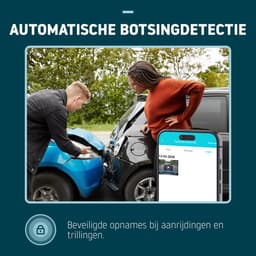 Nordväl DC202-2CH Dashcam – Incl. 64GB SD Kaart & BP125 Battery Pack – 4K Ultra HD voor en 2K QHD achter – Wifi – GPS – Parkeermodus – Dashcam voor auto – Auto Camera — thumbnail 5