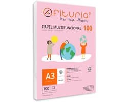 100 Vel A3 Papier 100g Wit Multifunctioneel voor Laser/Inkjet en Kopiëren