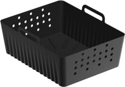 Twee siliconen binnenpannen voor de Ninja SL400UK/SL401 airfryer, een antiaanbak siliconen bakplaat, oliebestendig, airfryer accessoires met geventileerd frituurmandje. — thumbnail 3