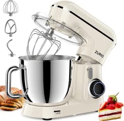Mixer met Mengkom - Keukenmachine - Keukenrobot - Bakken — thumbnail 3