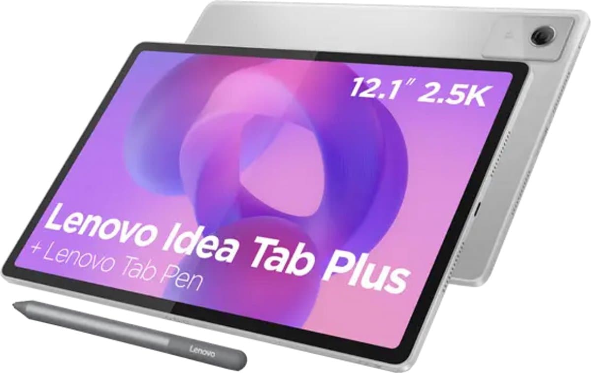 Lenovo Idea Tab Plus – 8GB RAM – 256GB opslag – Inclusief Pen – Cloud Grey — afbeelding 1
