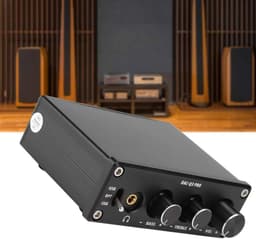Hoogwaardige DAC Decoder met Hoofdtelefoonversterker en Toonregeling - USB, Optisch & Coaxiaal — thumbnail 3