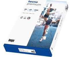 Hoogwaardig A3 Kopieerpapier 80 g/m² - 500 Vellen Hoogwit Multifunctioneel Papier