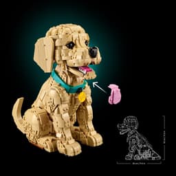 Lego Icons 11384 - Golden Retriever Puppy Bouwstenen — thumbnail 3