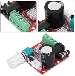 Mini Audio Versterker Bord 10W DC 8-12V Stereo met 3.5MM Input en Volumeregeling — thumbnail 3