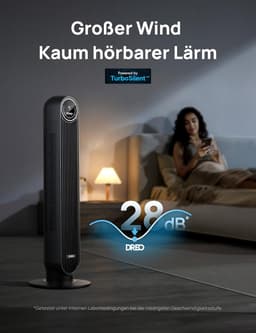 Stille Torenventilator - Met Afstandsbediening - Waaier met Timer - Zomer — thumbnail 5