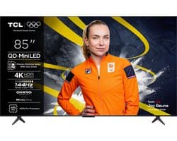 TCL 85Q6C - 85 inch - 4K QD-MiniLED - 2025 - Smart TV