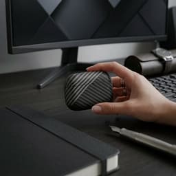 Diepgrijs carbon fiber hoesje voor oordopjes heren dames met streep patroon geschikt voor AirPods Pro 2 hardcase beschermhoes — thumbnail 5