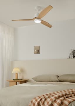 CREATE - Stille plafondventilator van 40 W met technische ABS-bladen, verkrijgbaar in verschillende maten - M - Met licht - WIFI - WIND STYLANCE — thumbnail 4