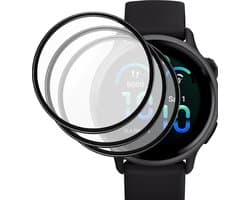 3x Volledige Screenprotector geschikt voor Garmin Vivoactive 6 - FullGuard