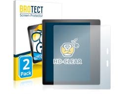 BROTECT - Screenprotector voor Amazon Kindle Oasis 2017 (9.Gen) / 2019 (10.Gen) - Folie Beschermfolie transparant 2 Stuks