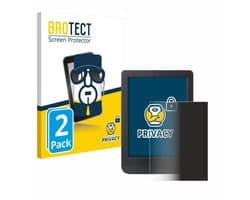 BROTECT - privacy screenprotector voor Kobo Clara Colour - Folie Beschermfolie Blauwlichtfilter 2 Stuks