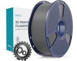 Sterk PLA+ Filament 1.75mm Grijs - Verbeterde Duurzaamheid voor 3D FDM Printers - 1kg Spoel