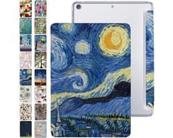 Beschermhoes voor iPad Pro 11 Inch 2e Generatie 2020 - Doorzichtig met Sterrennacht Print