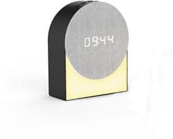 longziming -4-In-1 Wekker - E-Reader - Met Sleep Geluiden En Leeslamp - 1 Stuk - Voor Slaapkamer En Woonkamer - Zwart