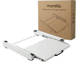 Morelia® Tussenstuk Wasmachine en Droger - Stapelkit Wasmachine Droger - Universeel - Wit
