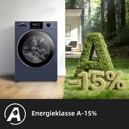 CHiQ CW8728X - Wasmachine - 8 KG - Space Pro - Energieklasse A-15% - Plat ingebouwd-16 programma's - AI Smart - 12 jaar garantie op motor - 2026 Nieuw — thumbnail 3