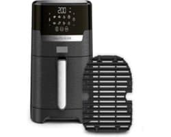 Easy Fry & Grill Precision EY5058 2-in-1 heteluchtfriteuse en grill, digitaal display, XL capaciteit: 4,2 L, 8 automatische programma's, Incl. grillrooster