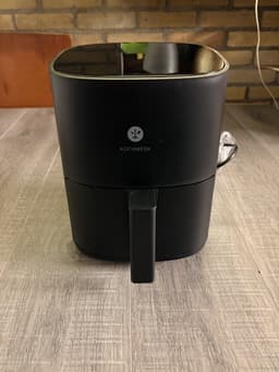 Kochwerk airfryer - heteluchtfriteuse digitaal 3l - 1400W - zwart — thumbnail 1