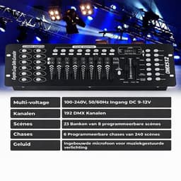 DisGo DMX 512 Controller 192 Kanalen — thumbnail 3