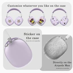 Beschermset voor Apple AirPods Max - 3-delige Set - Hoofdband Cover, Oorkap Beschermers & Reishoes - Siliconen & Hardcase - Roze — thumbnail 2