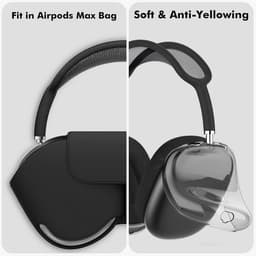 Siliconen Hoesje voor AirPods Max met Beschermende Hoofdband - Krasbestendig en Stofdicht — thumbnail 2