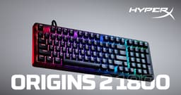 HyperX Origins 2 1800 Gaming Toetsenbord Qwerty — thumbnail 1