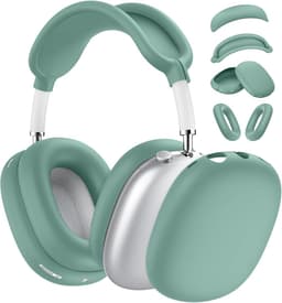 4-in-1 Siliconen Beschermhoes Set voor AirPods Max (USB-C Compatibel) - Anti-Kras & Zweetbestendig — thumbnail 1
