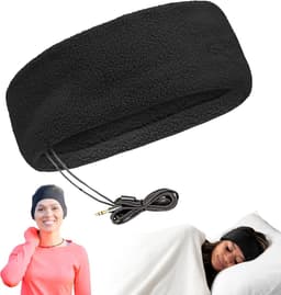 Comfortabele Slaaphoofdtelefoon met Platte Oortjes en Reistas — thumbnail 1