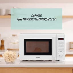 Magnetron 20 Liter - 700W - Solo Magnetron met 8 Programma's en Timer - Wit — thumbnail 5